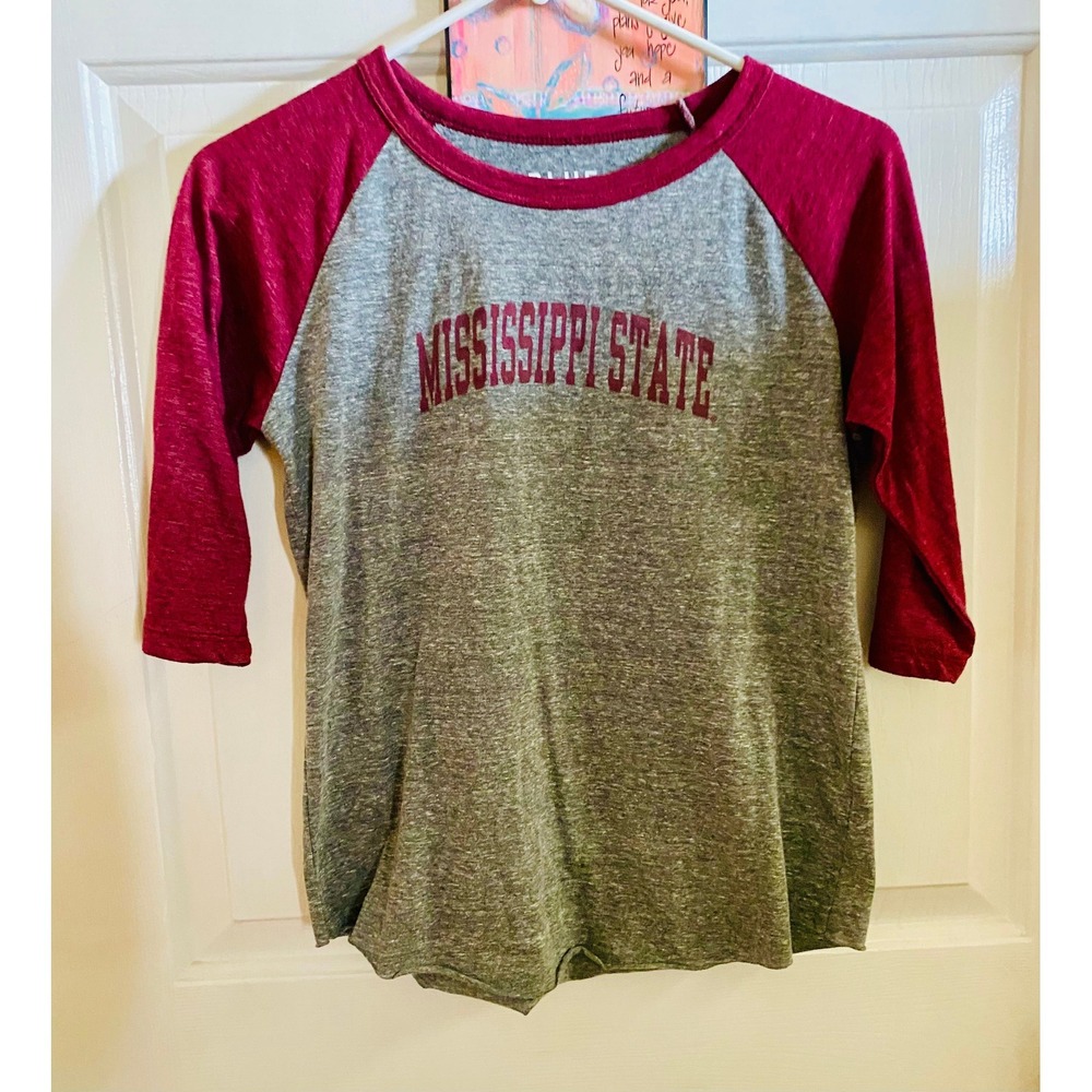 Mississippi State sz L youth baseball style shirt. Excellent condition!